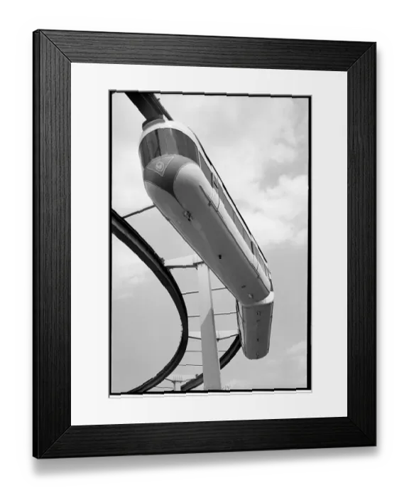Framed Print : 1964-65 World's Fair AMF Monorail Framed Print : 1964-65 World's Fair AMF Monorail
