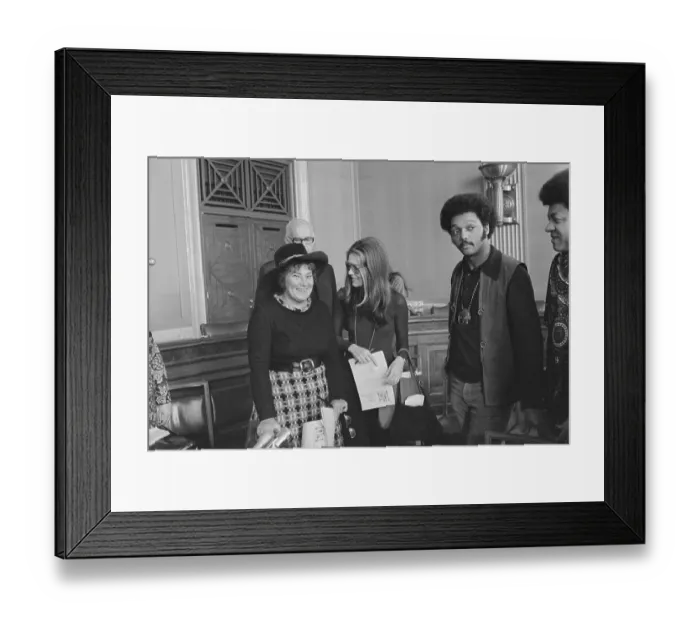 Framed Print : Politician Bella Abzug with Gloria Steinem and Jesse Jackson Framed Print : Politician Bella Abzug with Gloria Steinem and Jesse Jackson