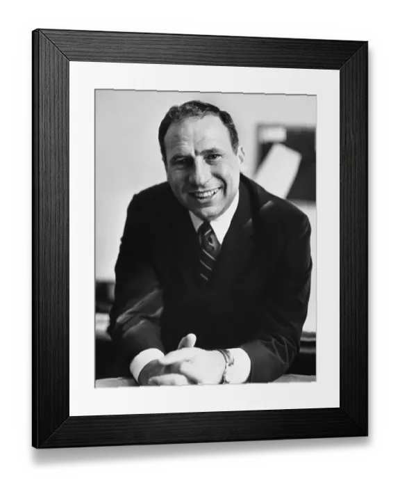 Framed Print : Mel Brooks Framed Print : Mel Brooks