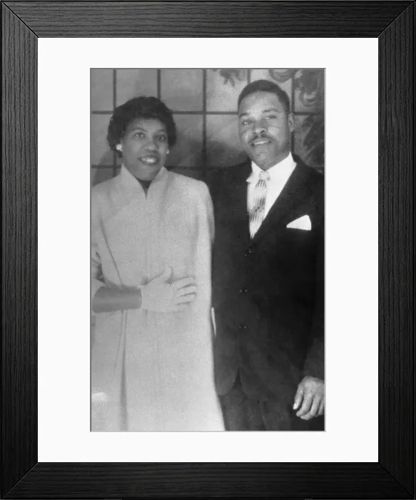 Framed Print : Willie Brewster with his Wife Framed Print : Willie Brewster with his Wife