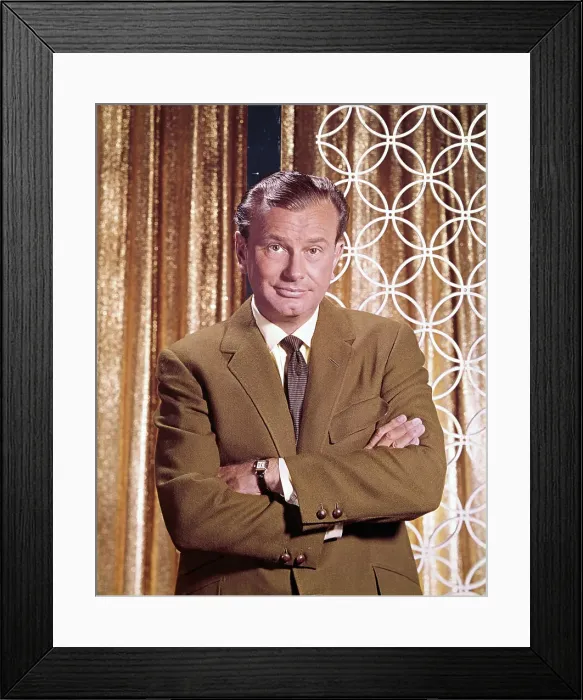 Framed Print : Jack Paar. (Original Caption). Close ups of television star Jack Paar Framed Print : Jack Paar. (Original Caption). Close ups of television star Jack Paar