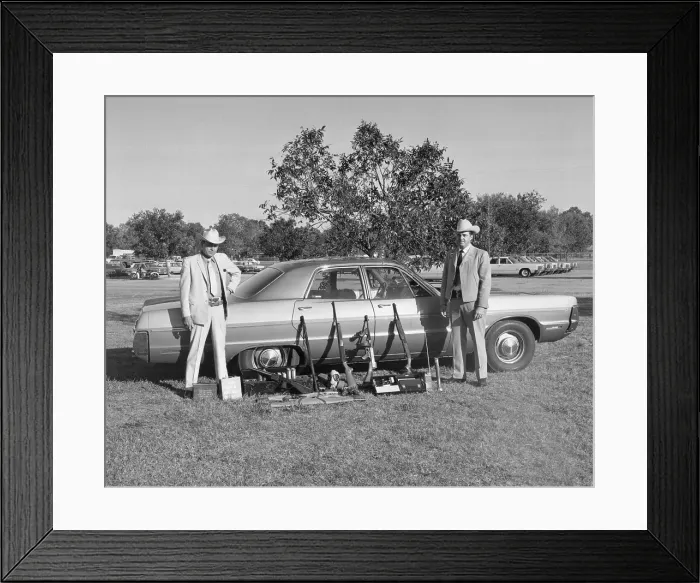 Framed Print : Texas Ranger's Equipment Framed Print : Texas Ranger's Equipment