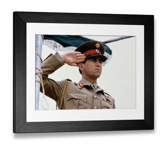 Framed Print : Portrait of King Constantine Framed Print : Portrait of King Constantine