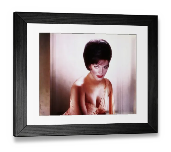 Framed Print : Singer Connie Francis Framed Print : Singer Connie Francis