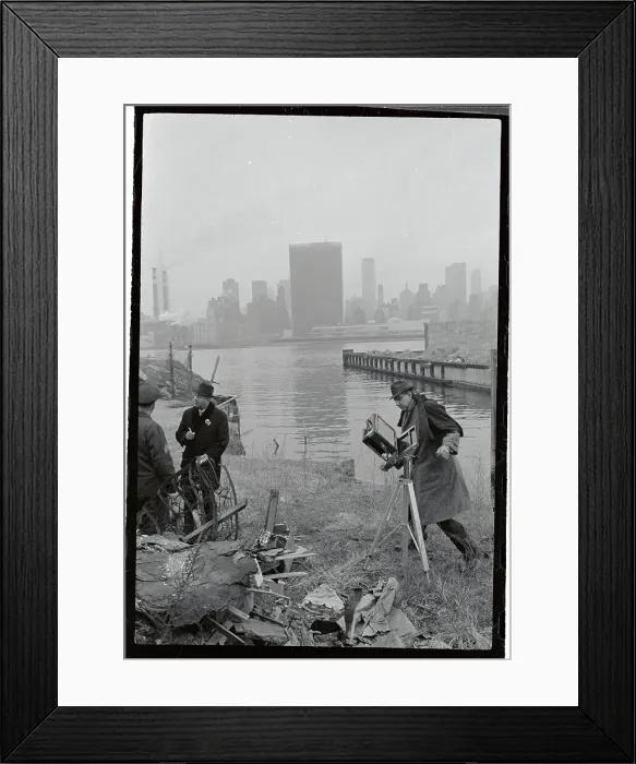 Framed Print : Police Photographing Bazooka