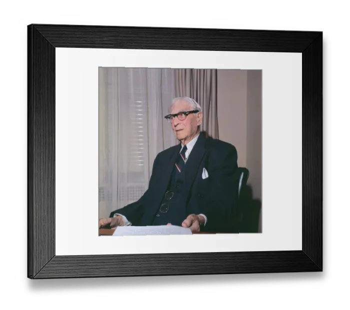 Framed Print : Portrait of Bernard Baruch Framed Print : Portrait of Bernard Baruch
