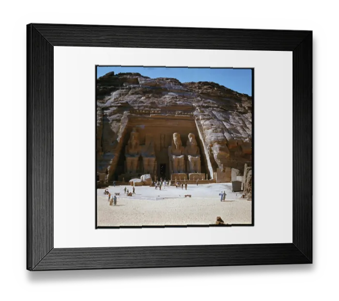 Framed Print : Temple of Ramesses II at Abu Simbel Framed Print : Temple of Ramesses II at Abu Simbel