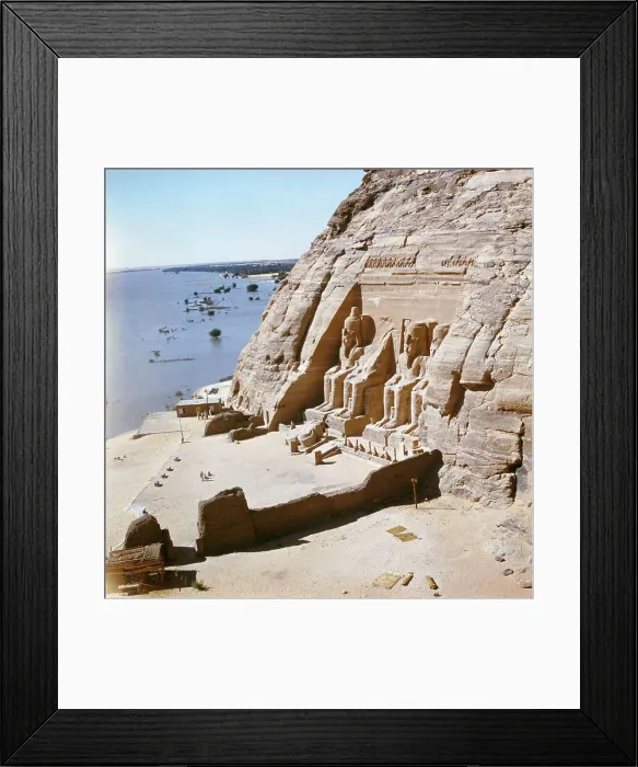 Framed Print : Temple of Ramesses II at Abu Simbel Framed Print : Temple of Ramesses II at Abu Simbel