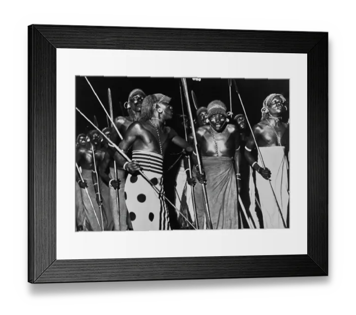 Framed Print : Samburu Dancers Framed Print : Samburu Dancers
