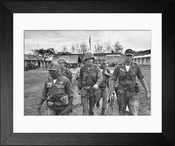 Framed Print : Vietnam War Scenes Framed Print : Vietnam War Scenes