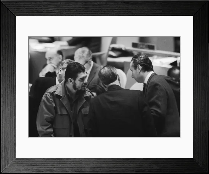 Framed Print : Che Guevara at the United Nations Framed Print : Che Guevara at the United Nations