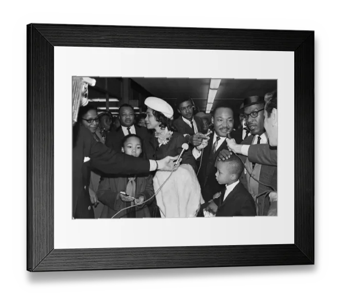 Framed Print : Dr. King To Receive Nobel Peace Prize
