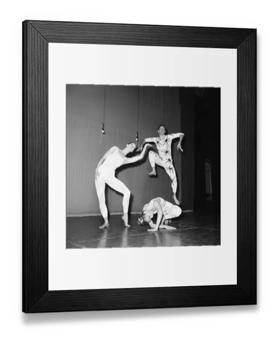 Framed Print : Ballet Dancers at Rehearsal