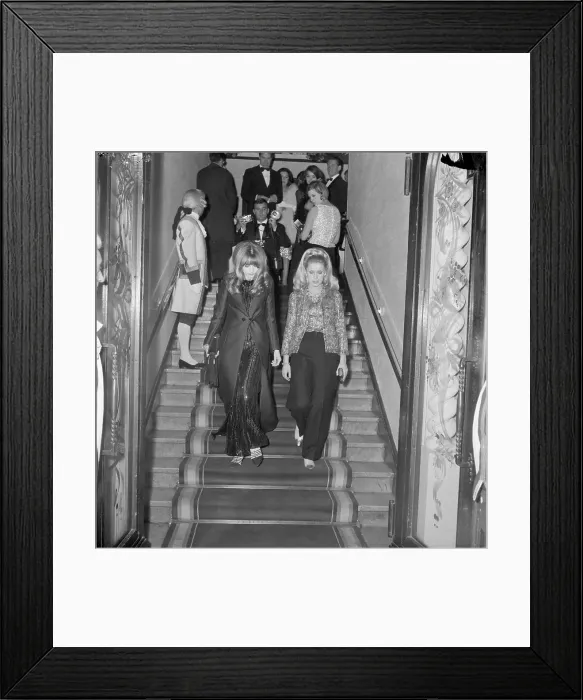 Framed Print : Fracoise Dorleac and Catherine Deneuve Framed Print : Fracoise Dorleac and Catherine Deneuve