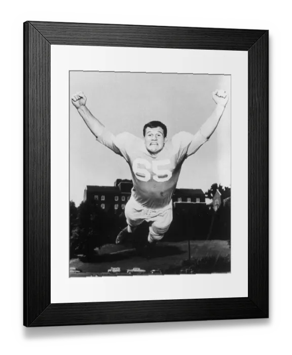 Framed Print : Famed Football Player Steve DeLong Framed Print : Famed Football Player Steve DeLong