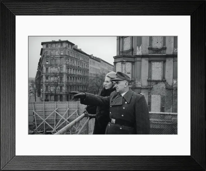 Framed Print : Virginia Joan Kennedy Talking to Policeman Framed Print : Virginia Joan Kennedy Talking to Policeman