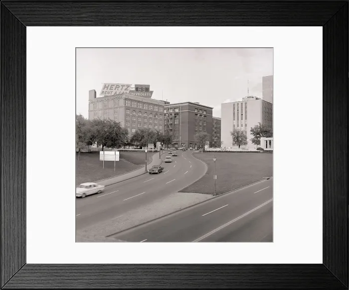 Framed Print : Dallas Book Depository Framed Print : Dallas Book Depository