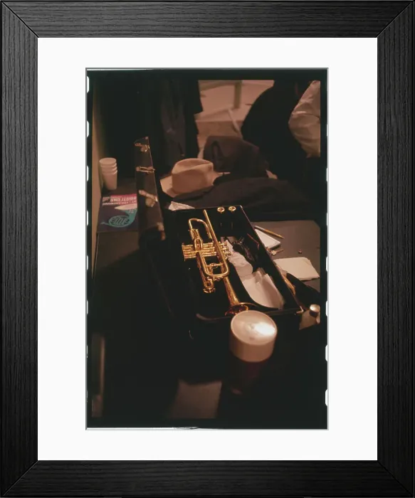 Framed Print : Trumpet of Louis Armstrong Framed Print : Trumpet of Louis Armstrong