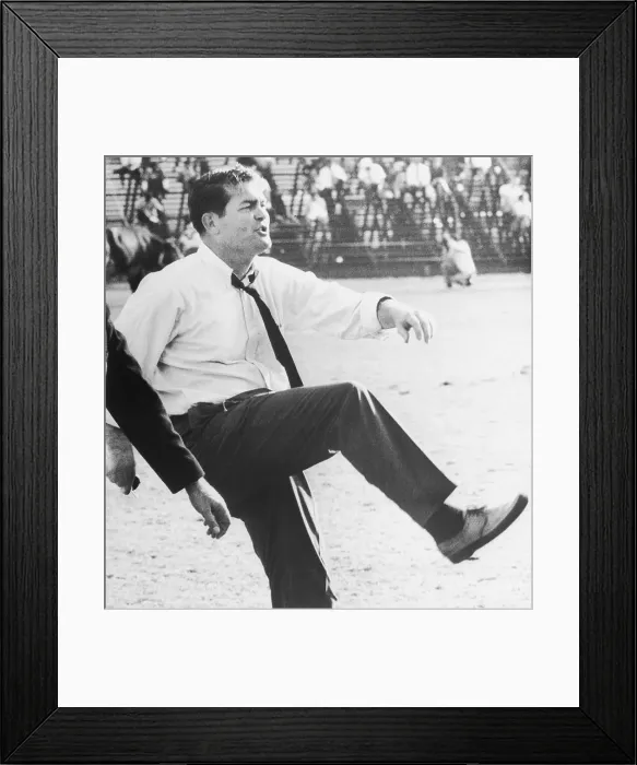 Framed Print : Hayden Fry