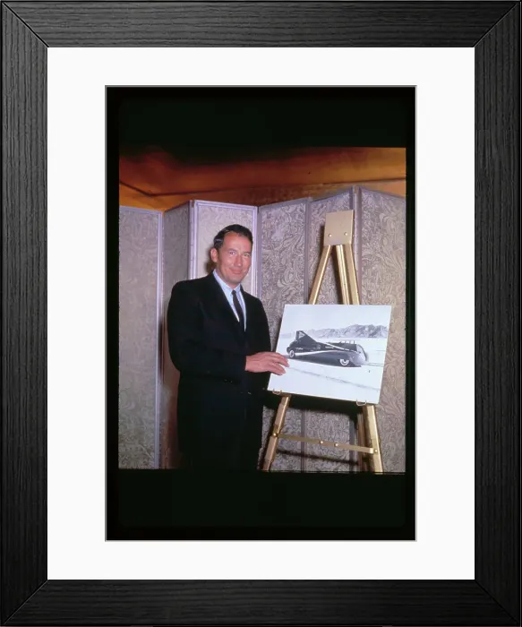 Framed Print : Art Arfons Near Poster Display Framed Print : Art Arfons Near Poster Display