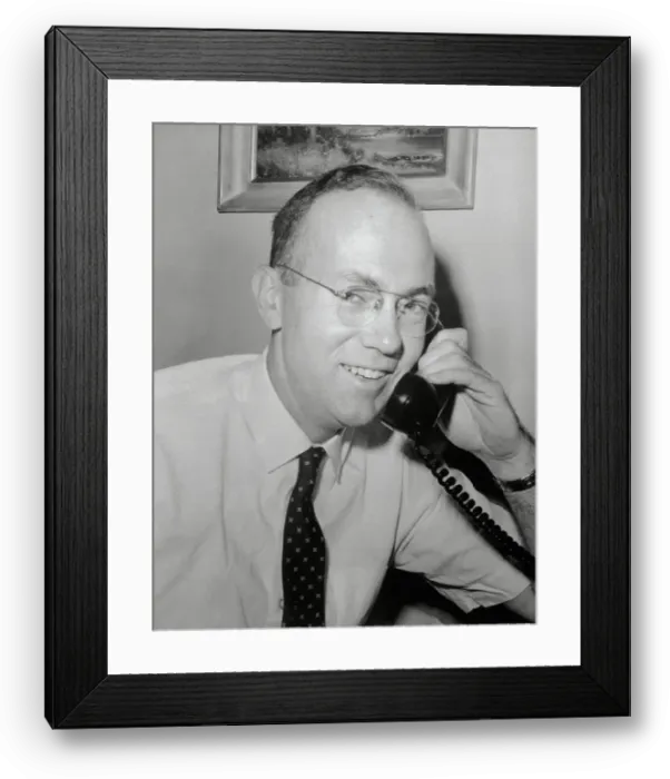 Framed Print : Charles Townes Happy at Winning the Nobel Prize Framed Print : Charles Townes Happy at Winning the Nobel Prize
