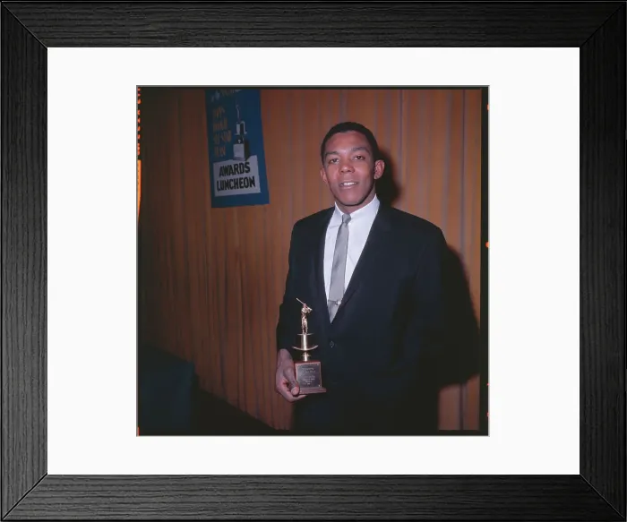 Framed Print : Tony Oliva Holding Award Framed Print : Tony Oliva Holding Award