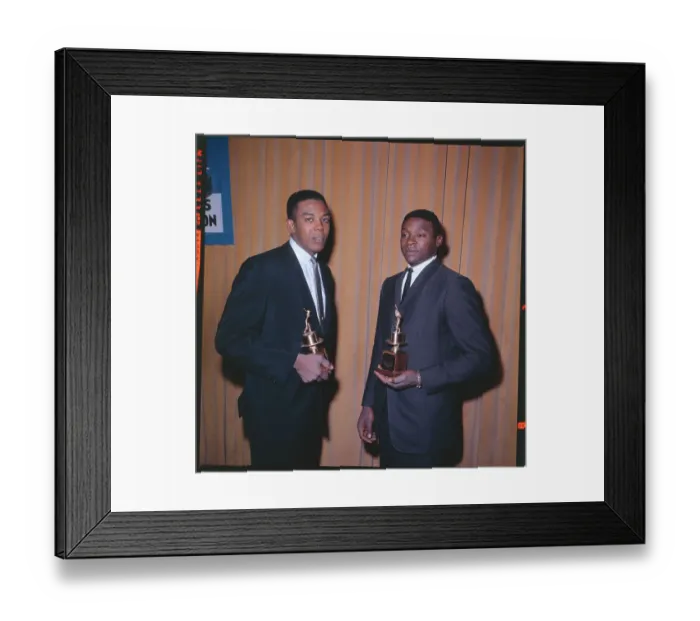 Framed Print : Tony Oliva and Richie Allen Holding Awards Framed Print : Tony Oliva and Richie Allen Holding Awards