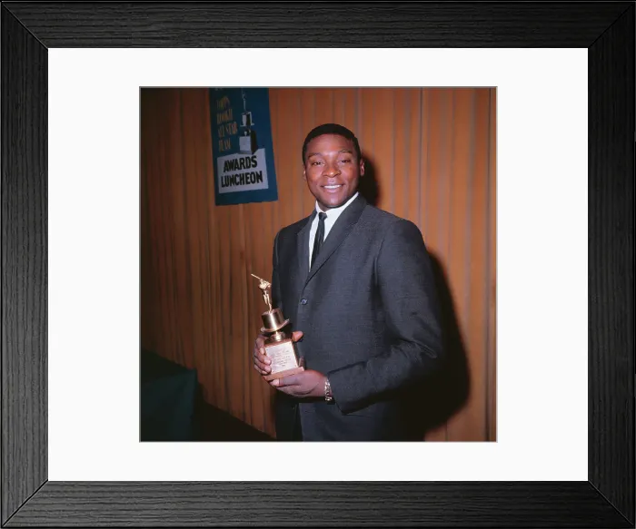 Framed Print : Richie Allen Holding Award Framed Print : Richie Allen Holding Award