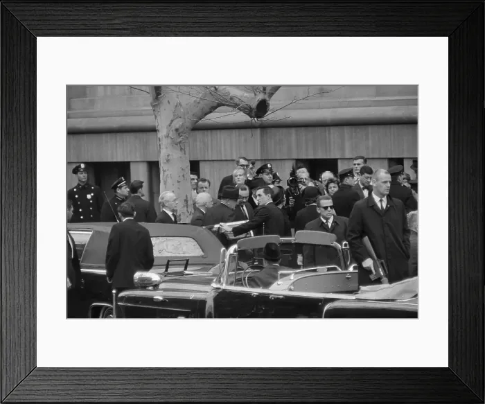 Framed Print : President Lyndon B. Johnson and Dignitaries at Herbert Hoover Funeral Framed Print : President Lyndon B. Johnson and Dignitaries at Herbert Hoover Funeral