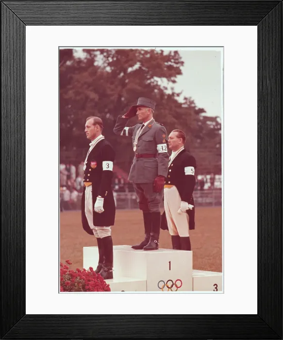 Framed Print : Winners of Equestrian Grand Prix Framed Print : Winners of Equestrian Grand Prix