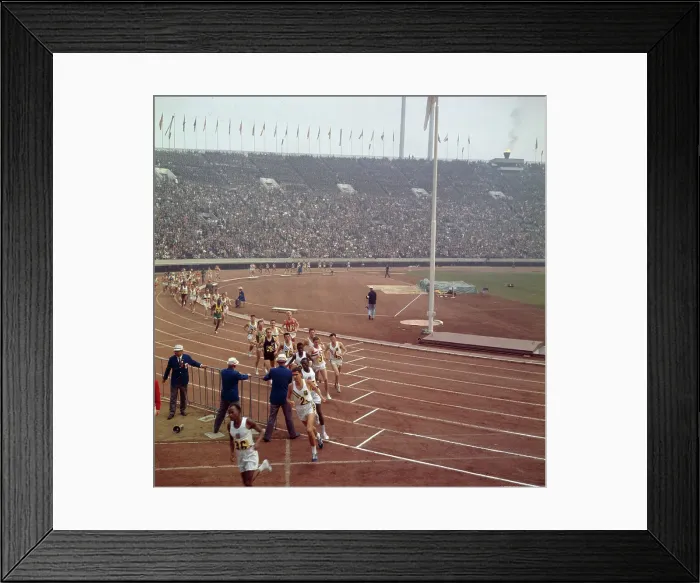 Framed Print : Beginning of Olympic Marathon Framed Print : Beginning of Olympic Marathon