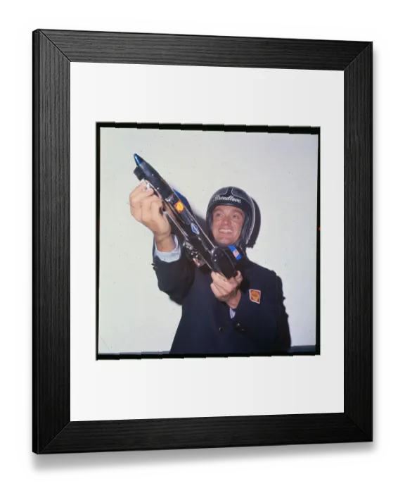 Framed Print : Portrait of Craig Breedlove Framed Print : Portrait of Craig Breedlove