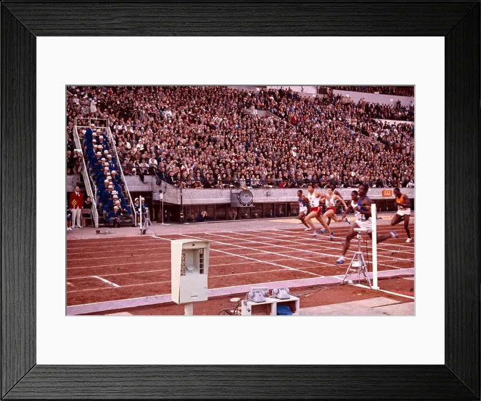 Framed Print : Bob Hayes Winning 100 Meter Dash Framed Print : Bob Hayes Winning 100 Meter Dash