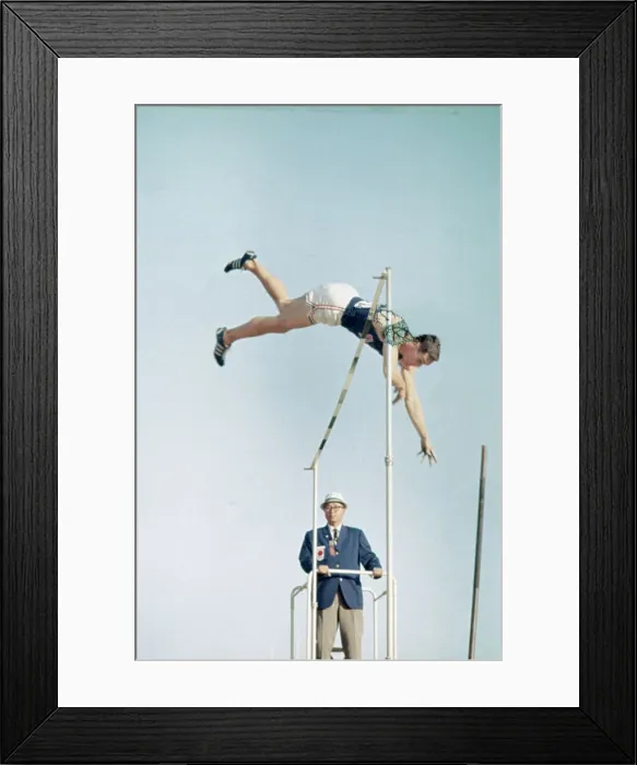Framed Print : Close up Portrait of Al Oerter Framed Print : Close up Portrait of Al Oerter