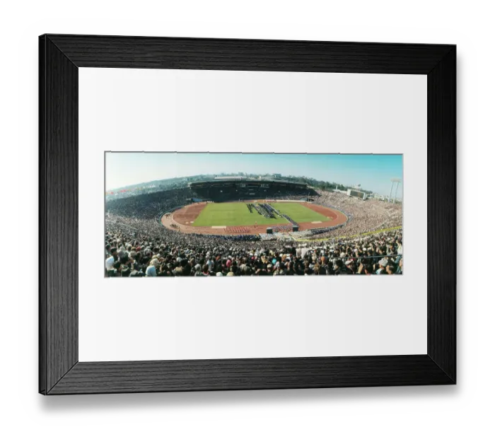 Framed Print : Crowd Watching 1964 Summer Games
