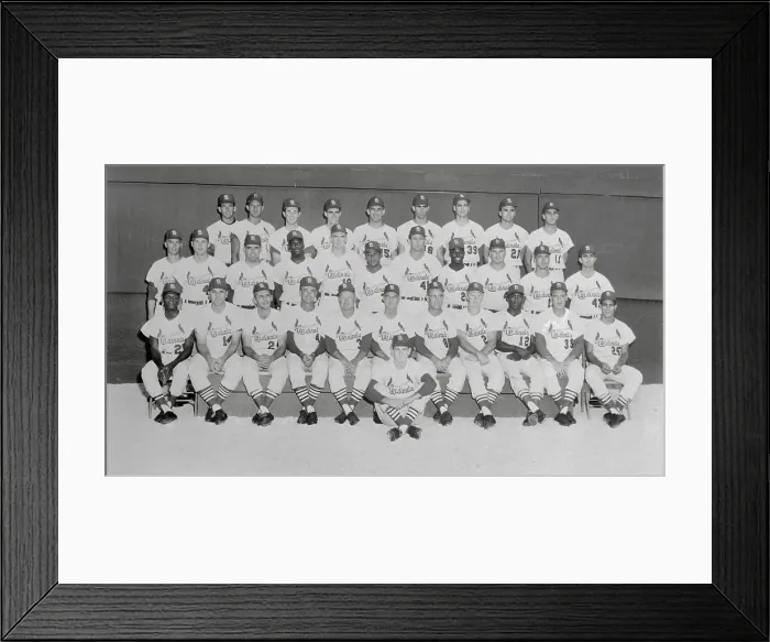 Framed Print : The Nation League of 1964 Posing for Photo Framed Print : The Nation League of 1964 Posing for Photo