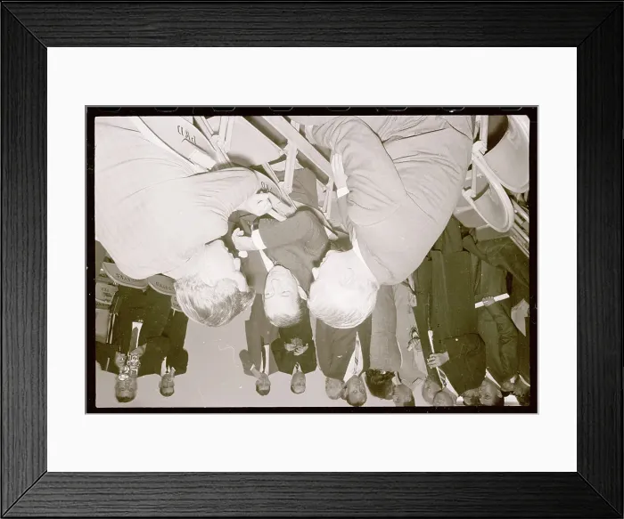 Framed Print : Robert Kennedy Speaking With Colleagues