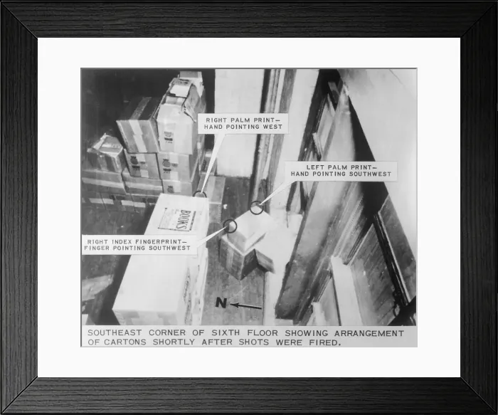 Framed Print : Texas School Book Depository After Assassination Framed Print : Texas School Book Depository After Assassination