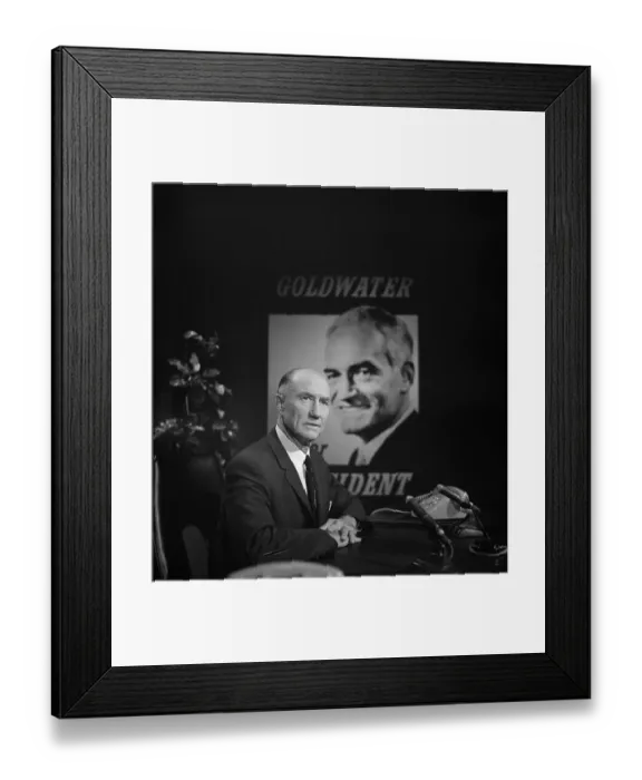 Framed Print : Portrait of Strom Thurmond Framed Print : Portrait of Strom Thurmond
