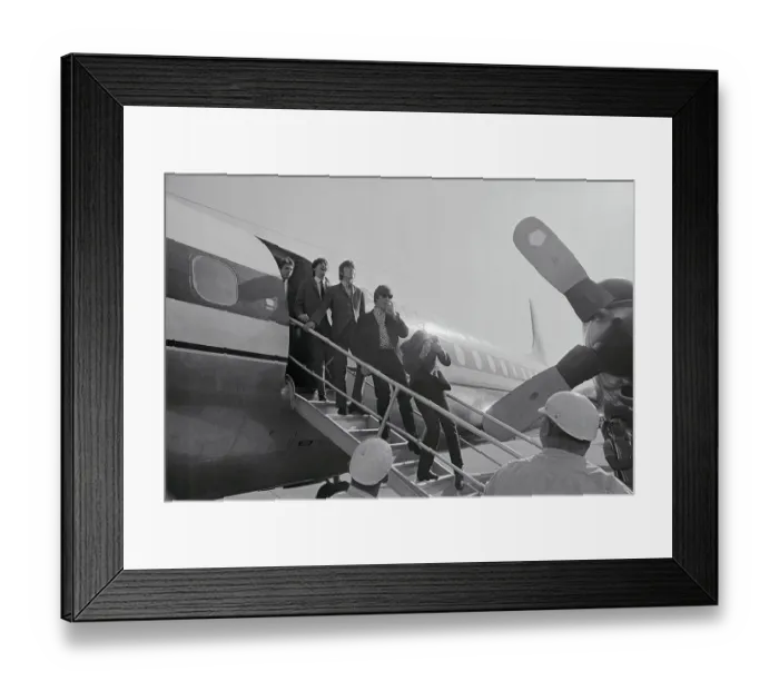 Framed Print : Ringo Starr Avoiding a Thrown Object Framed Print : Ringo Starr Avoiding a Thrown Object