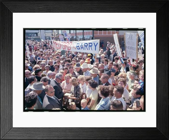 Framed Print : Barry Goldwater Surrounded by Supporters Framed Print : Barry Goldwater Surrounded by Supporters