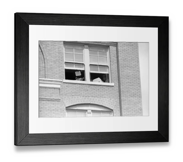 Framed Print : Warren Commission's Reenactment of Kennedy Murder Framed Print : Warren Commission's Reenactment of Kennedy Murder