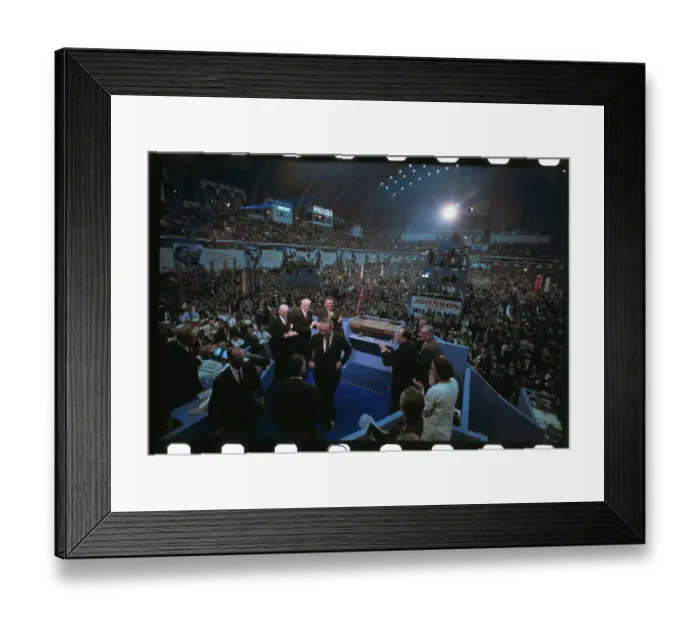 Framed Print : Johnson Walking From Rostrom Framed Print : Johnson Walking From Rostrom