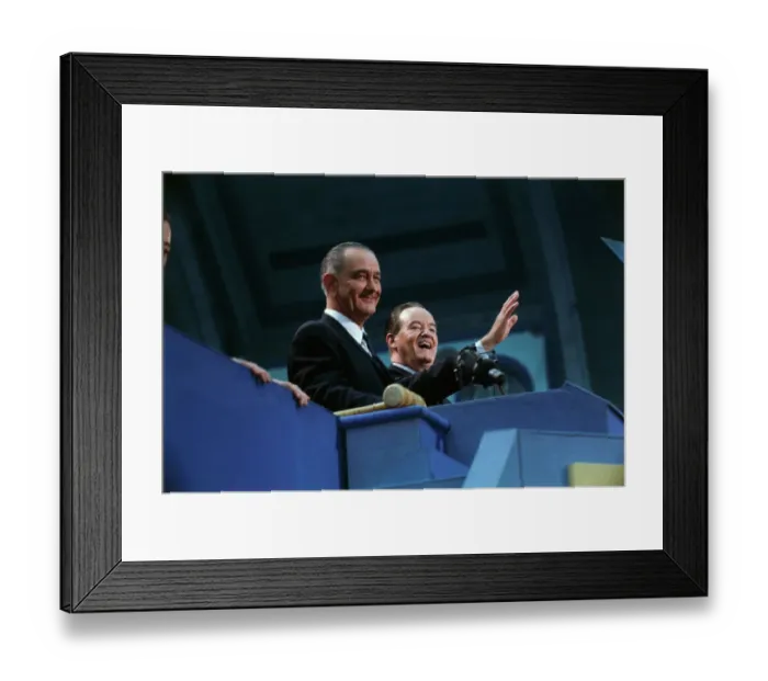 Framed Print : Humphrey and Johnson