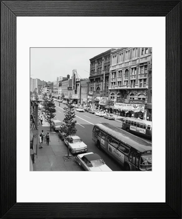 Framed Print : Harlem, New York City Framed Print : Harlem, New York City