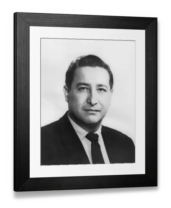 Framed Print : Karl Hess, speech writer for Sen. Barry Goldwater Framed Print : Karl Hess, speech writer for Sen. Barry Goldwater