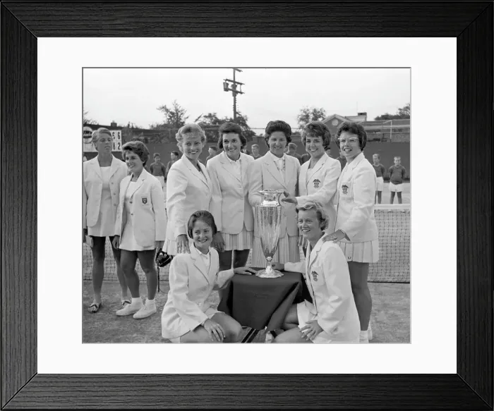 Framed Print : Wightman Cup Champions Framed Print : Wightman Cup Champions