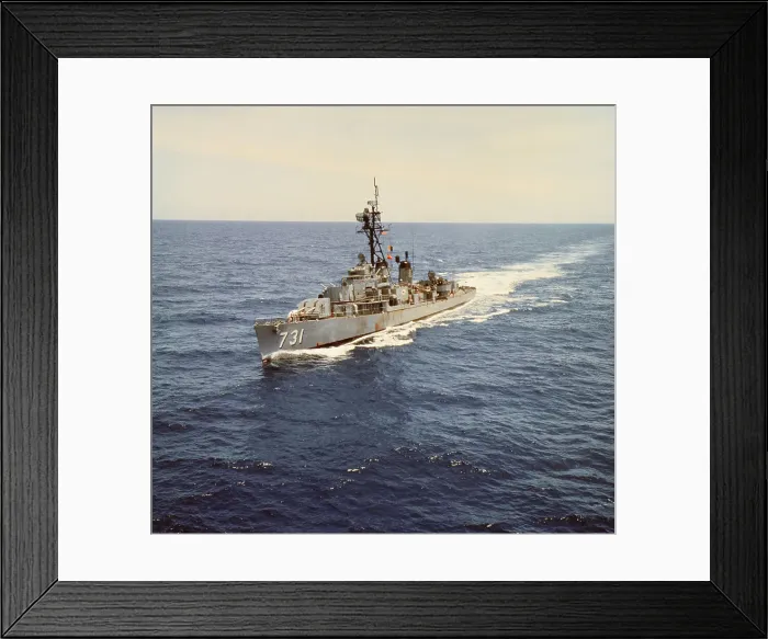Framed Print : View of USS Ticonderoga Framed Print : View of USS Ticonderoga