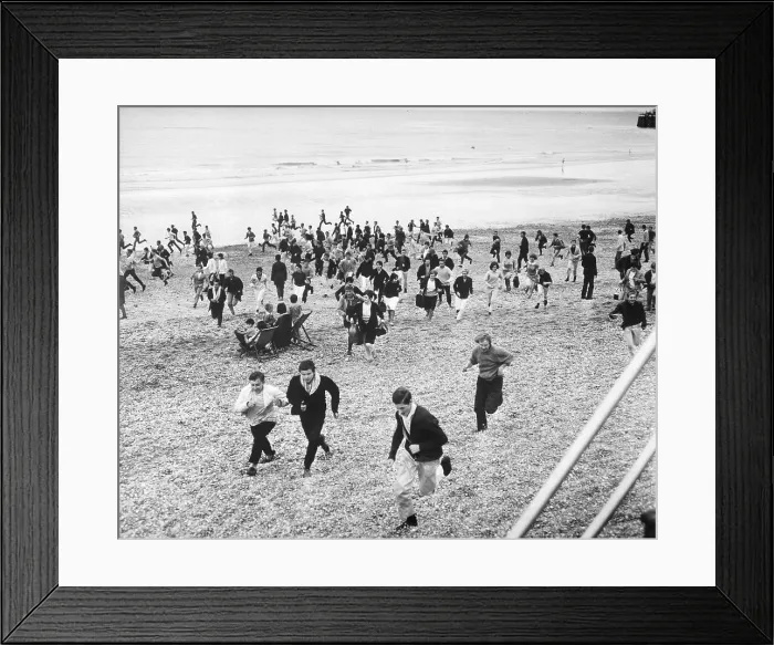 Framed Print : Teenage Stampede Framed Print : Teenage Stampede