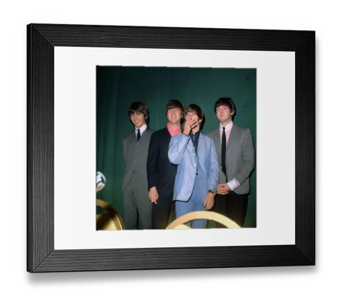 Framed Print : Beatles in America, August 1964 Framed Print : Beatles in America, August 1964